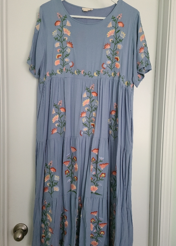 Jessakae Orange Creek floral midi